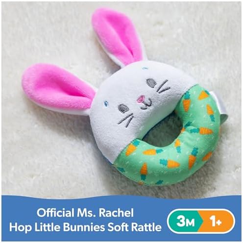 Ms. Rachel Hop Little Bunnies Softrattle-Ms.Rachel-681147054998