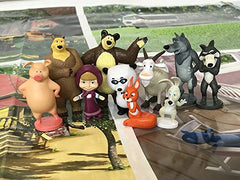 Masha & The Bear My Busy Book-ACTIVITY GAMES -Shubaik Lubaik-9782764349359