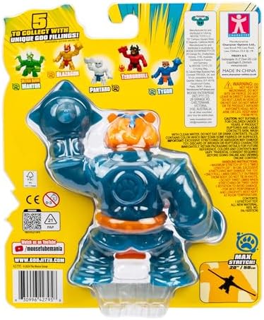 Heroes Of Goo Jit Zu S12 Smash Strikers Hero Pk Tygor-Action Figures-Go Jit Zu-