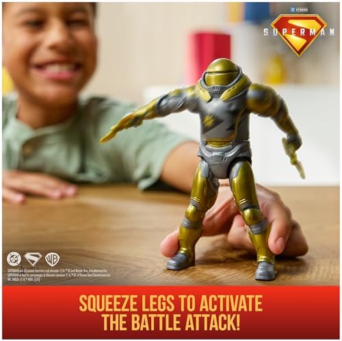 Dc Superman Movie Fig 6" Feature Battle. asst