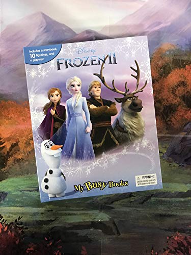 Disney Frozen Ii My Busy Book-ACTIVITY GAMES -Shubaik Lubaik-9782764349250