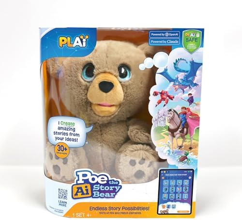 Poe The Ai Story Bear-Plush Toys-POE-
