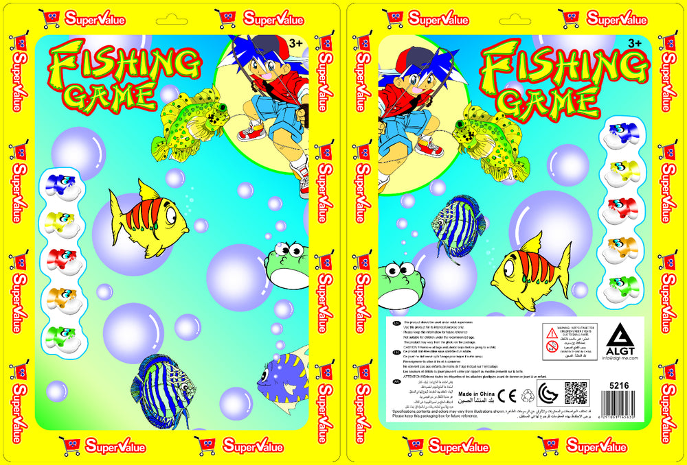 Supervalue Fishing Game B/O 2Asst