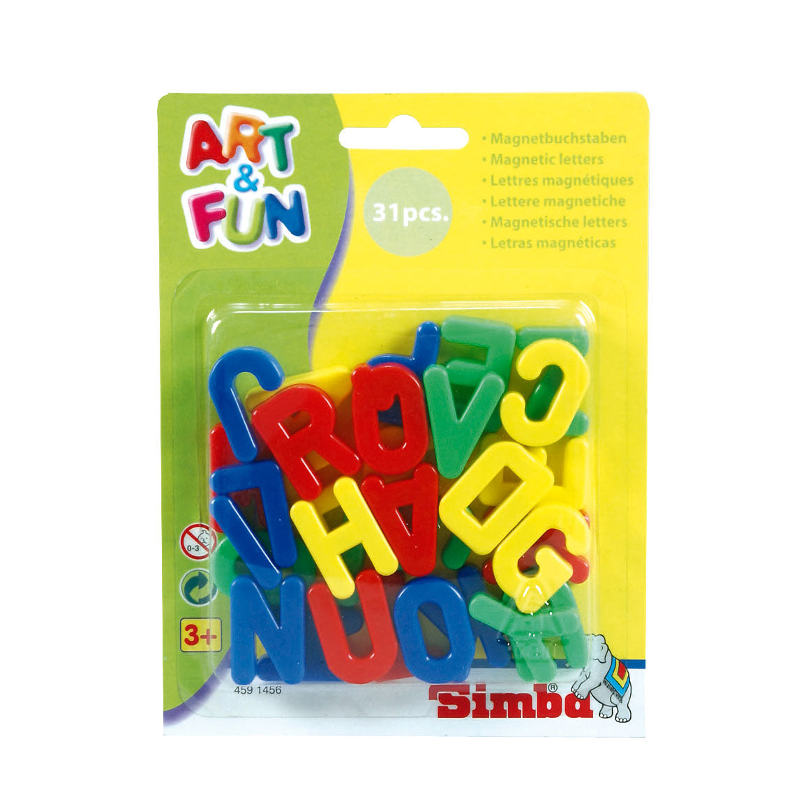 A&F Magnetic Capital Letters-Art & Fun-4006592414566