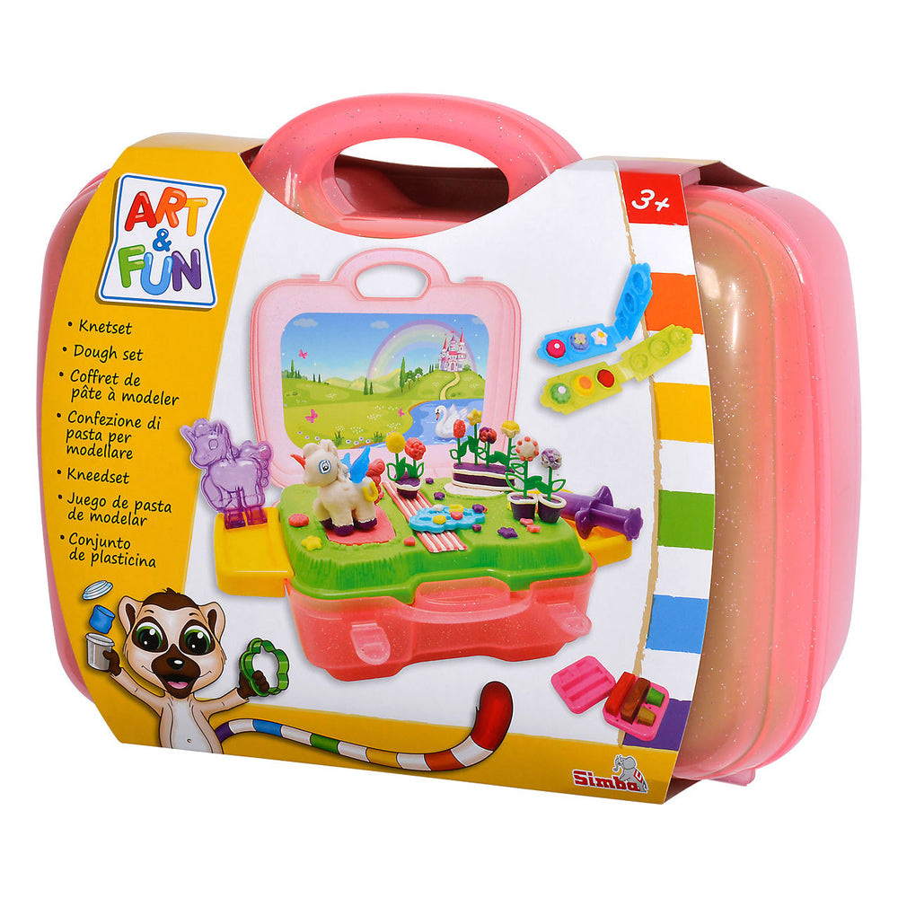 A&F Dough Set Unicorn In Case-Art & Fun-4006592067144