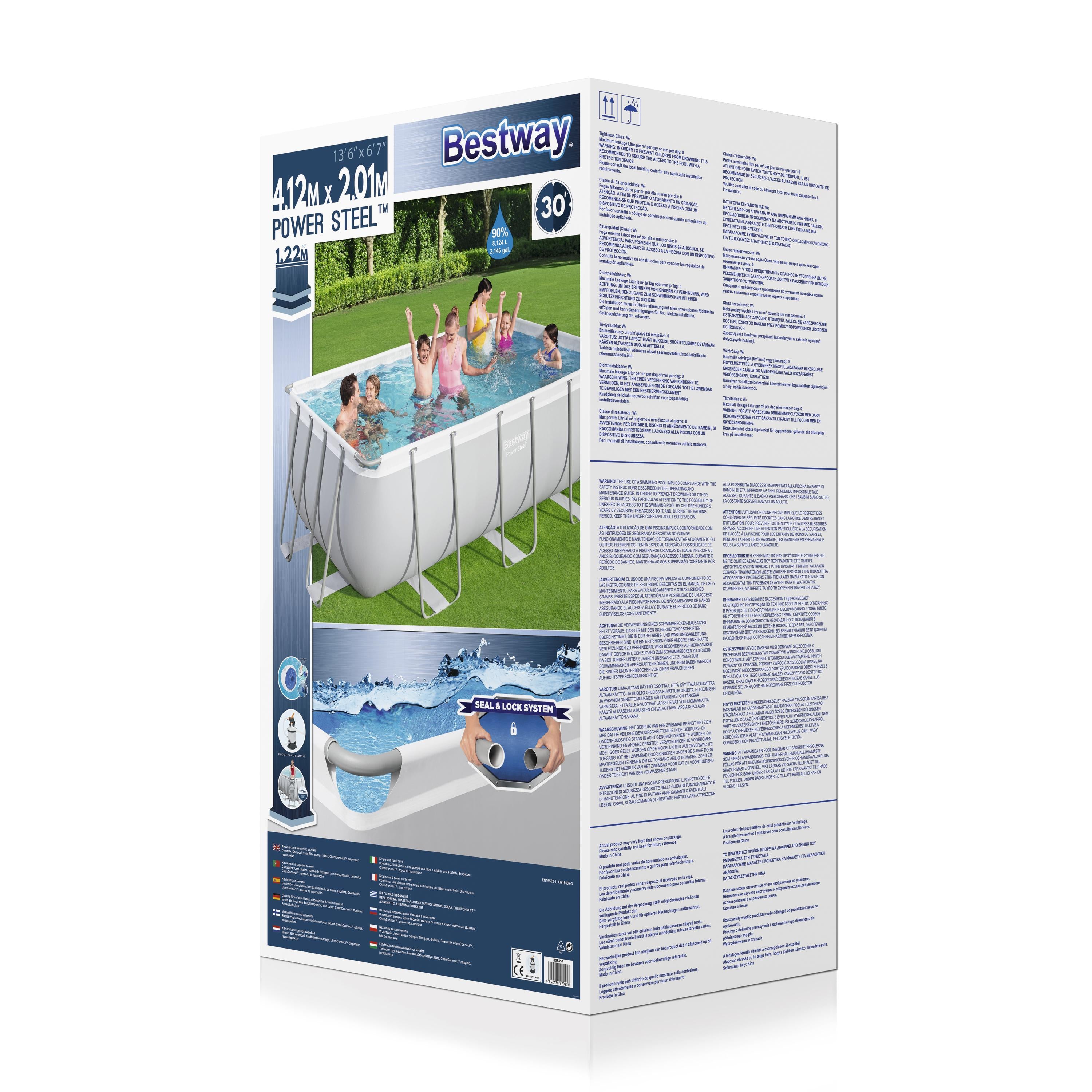 Bestway Poolst Powrstl Sf 412X201X122Cm A.F