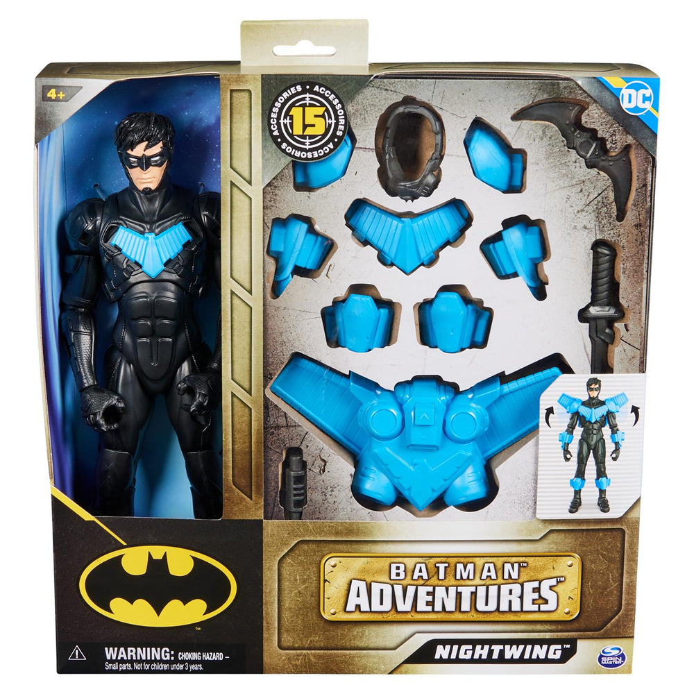 Dc Batman Fig 12" Nightwing Adventures by DC Batman for kids - toys
