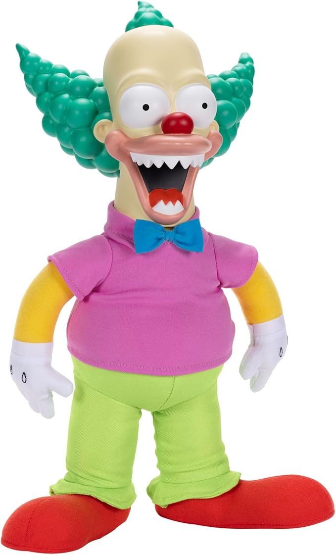 The Simpsons Talking Plush Krusty Doll-GIFTS & NOVELTIES-The Simpsons-192995175501
