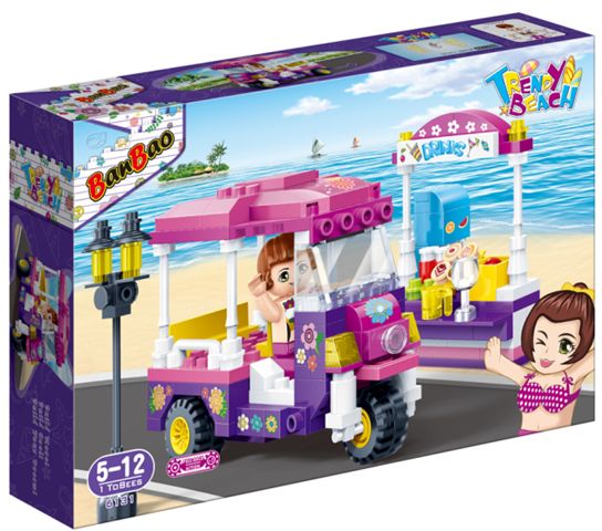 Banbao Trendy Beach 168Pcs 6131 - BLOCKS - BANBAO - Shop in Bahrain