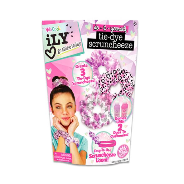 Diy Tie Dye Scruncheeze-Makup-We Cool-
