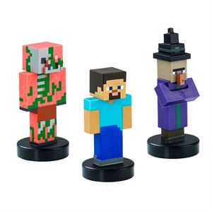 Minecraft Stampers 3Pk Asst.-ACTION FIGURES & PLAYSETS-Minecraft-
