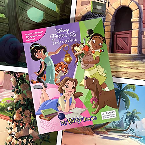 Disney Princess Beginnings My Busy Books-ACTIVITY GAMES -Shubaik Lubaik-9782764352328