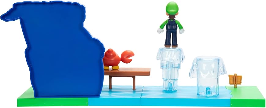 Nintendo 2.5" Sparkling Waters Playset-ACTION FIGURES & PLAYSETS-World of Nintendo-192995413665