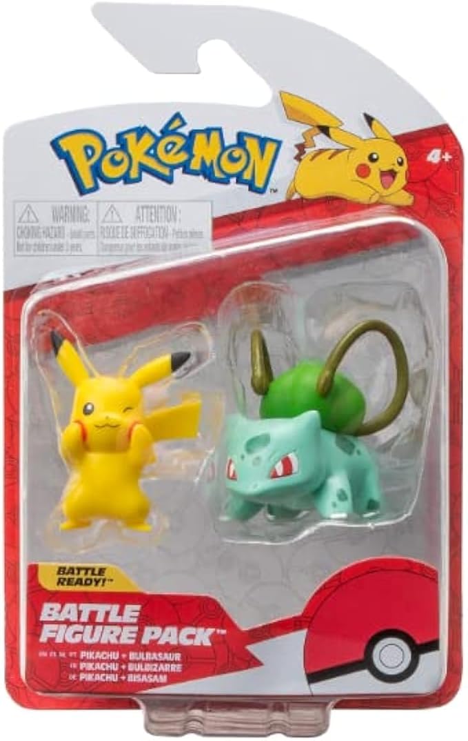 POKEMON BATTLE FIGURE KANTO 3ASST 2