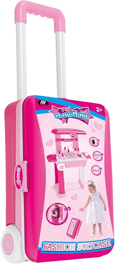 P.Joy Glamglam Fashion Suitcase-Dolls & Accessories-P.JOY-