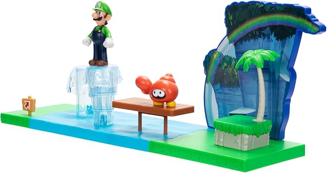 Nintendo 2.5" Sparkling Waters Playset-ACTION FIGURES & PLAYSETS-World of Nintendo-192995413665