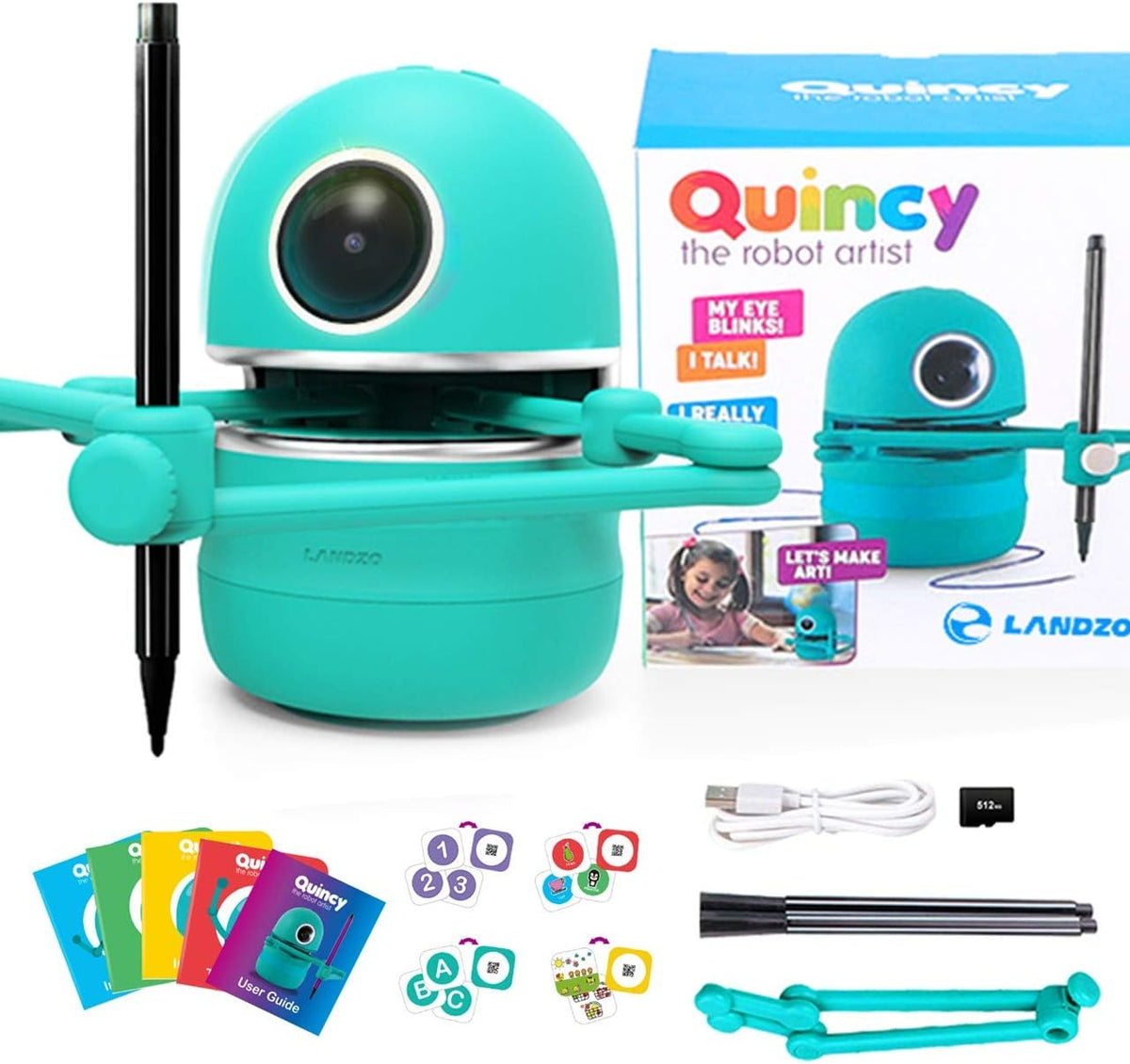 Quincy Drawing Robot Educational Smart Robot-Shubaik Lubaik