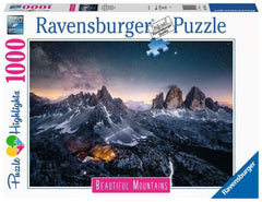 Ravensburger Three Peaks, Dolomites - 1000 Pc-RAVENSBURGER-4005556173181