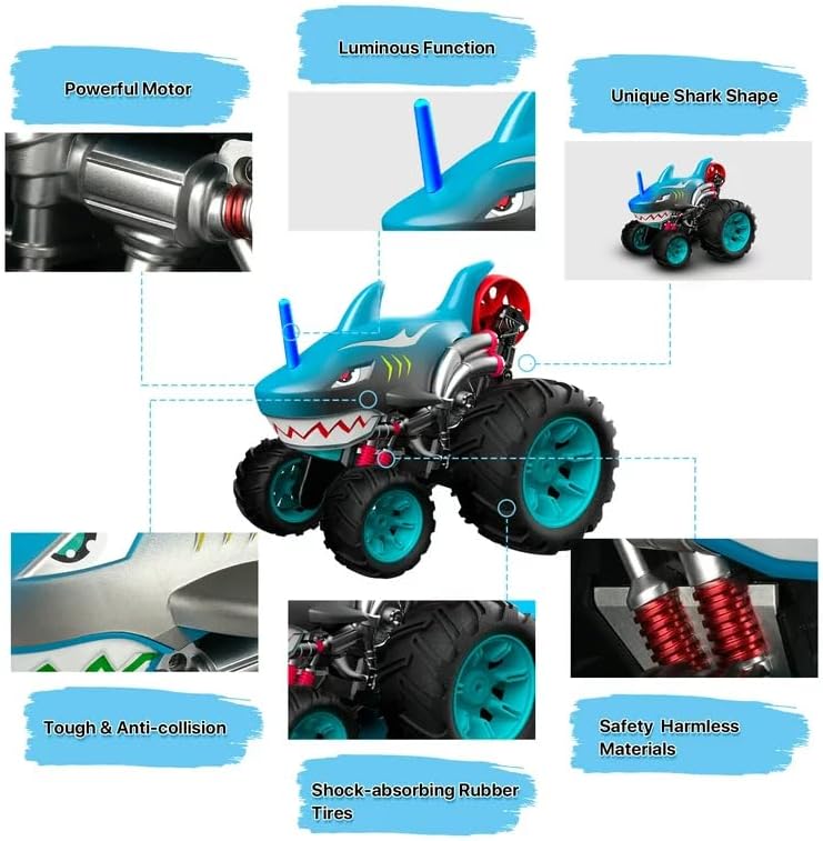 Scale 1:16 5-Wheel Stunt Car-Cars & Vehicles-Crazon-