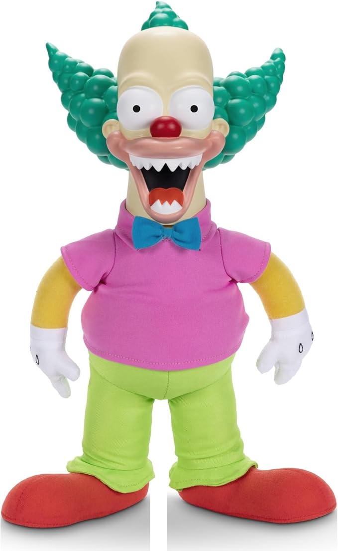 The Simpsons Talking Plush Krusty Doll-GIFTS & NOVELTIES-The Simpsons-192995175501