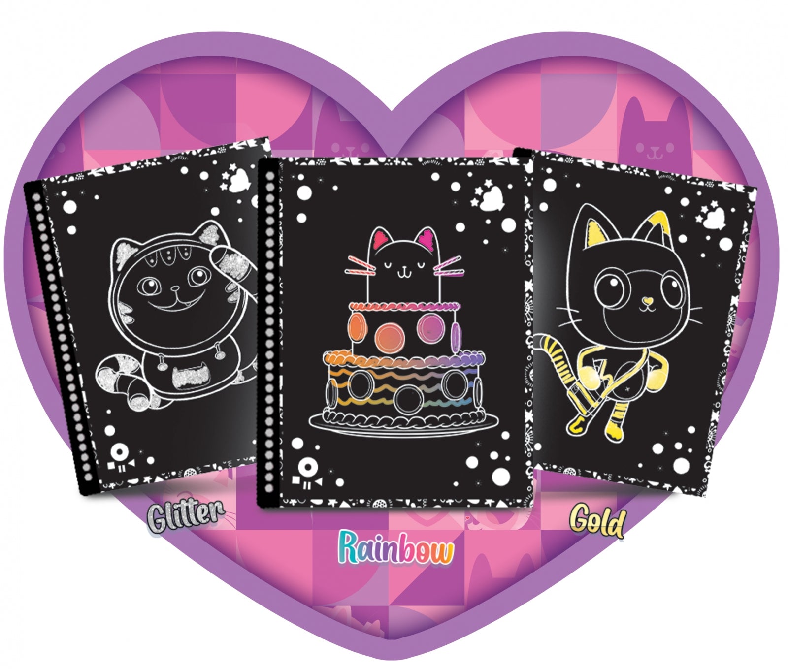 GABBY'S DOLLHOUSE SKETCHBOOK A-MEOW-ZING SCRATCH REVEAL