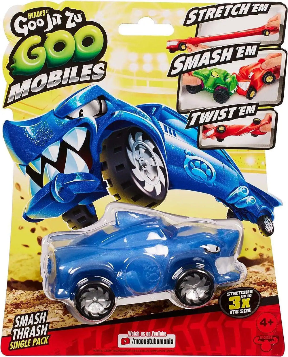 Heroes Of Goo Jit Zu Goo Mobiles Single Pk Smash Thrash by Goo Jit Zu for kids - figures