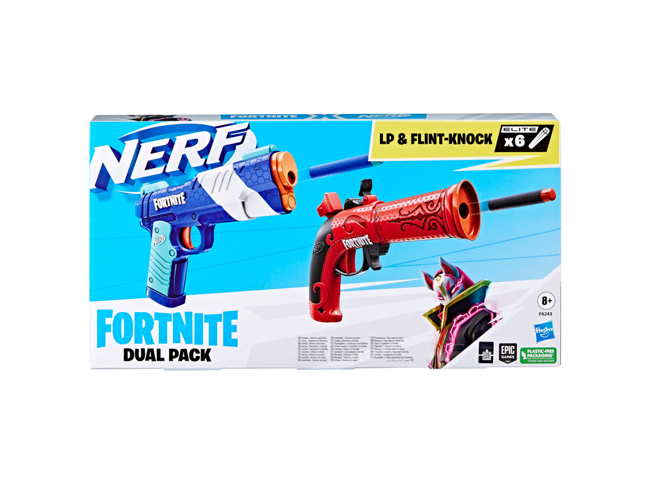 Conjunto De 2 Unidades Fortnite Nerf-NERF