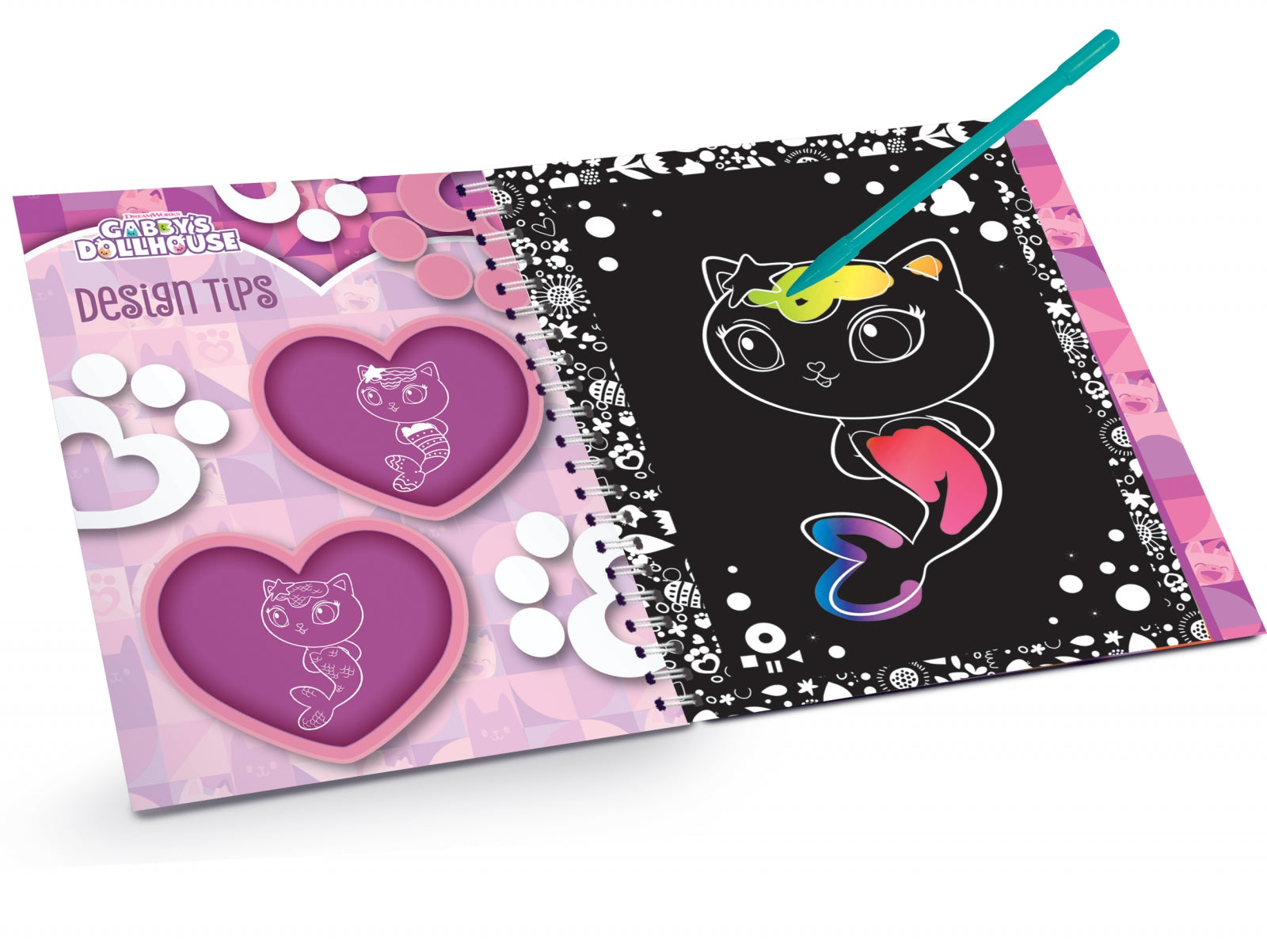 GABBY'S DOLLHOUSE SKETCHBOOK A-MEOW-ZING SCRATCH REVEAL