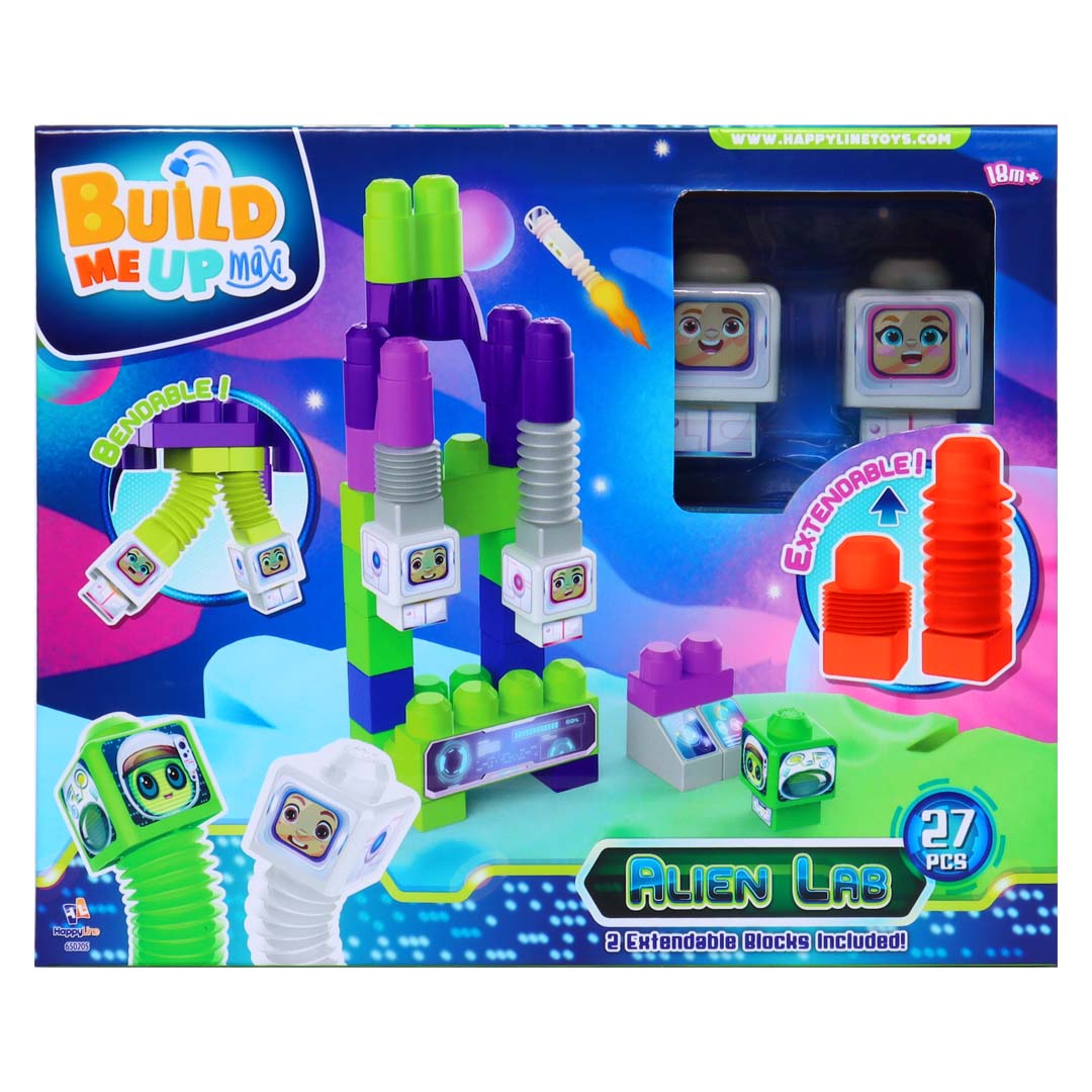 BLOCK MAXI BENDY SPACE ADVENTURE27PCS