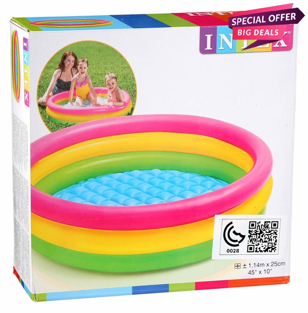 Intex Swimming Pool 114X25Cm 45"X10" No.57412Np Intex-INTEX-6941057457413