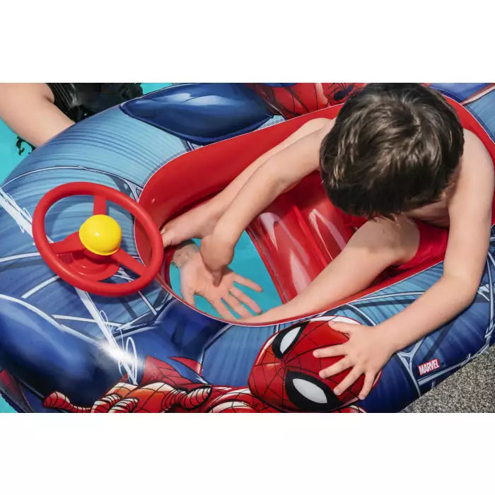 Bestway Spiderman Beach Boat 112X71Cm-ACCESSORIES & TUBS-Bestway-