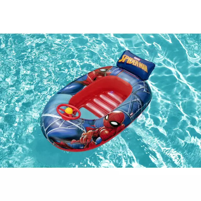Bestway Spiderman Beach Boat 112X71Cm-ACCESSORIES & TUBS-Bestway-