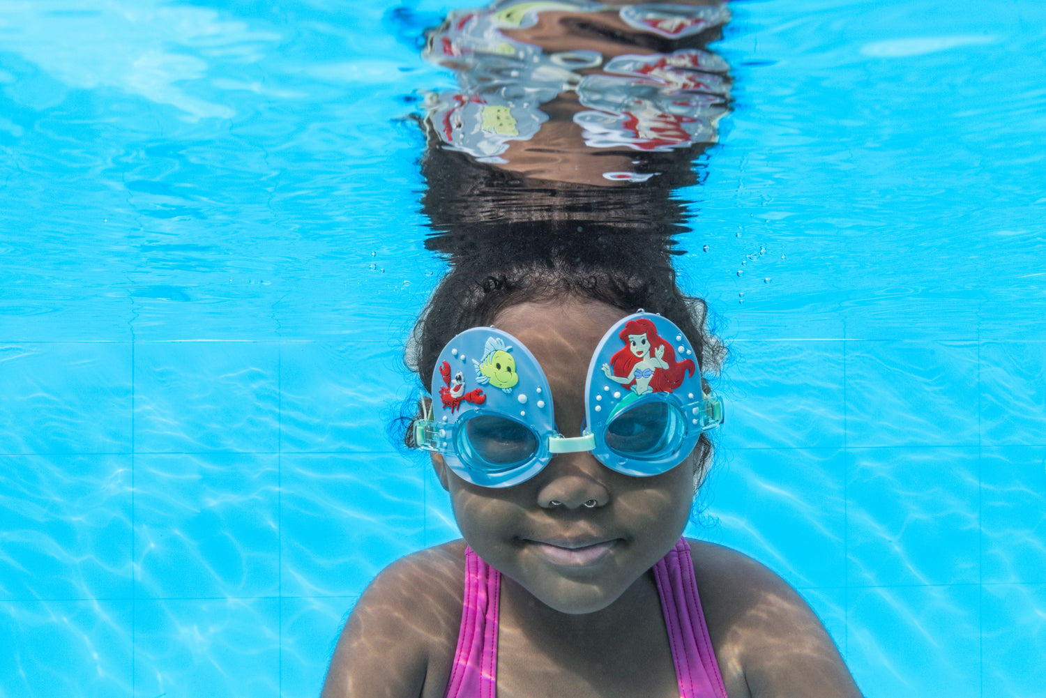 Bestway Goggles Dluxe Dprincess Ariel&Frnds-SWIMMING GOGGLES-Bestway-