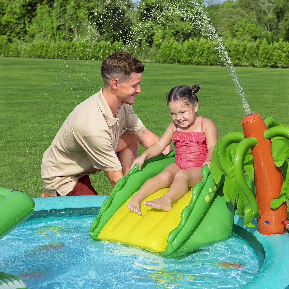 Bestway Playcentr Crocodile Cove 224X181X72-INFLATABLE POOL-Bestway-
