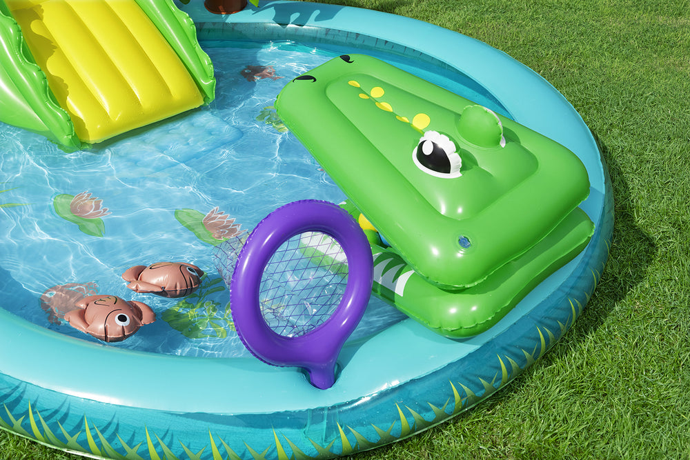 Bestway Playcentr Crocodile Cove 224X181X72-INFLATABLE POOL-Bestway-