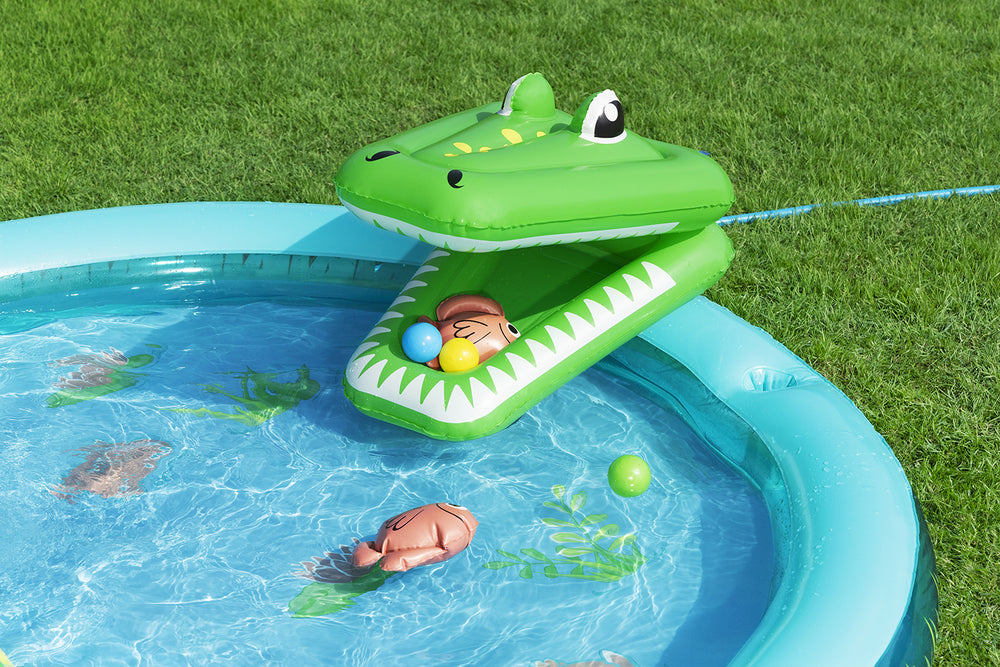 Bestway Playcentr Crocodile Cove 224X181X72-INFLATABLE POOL-Bestway-