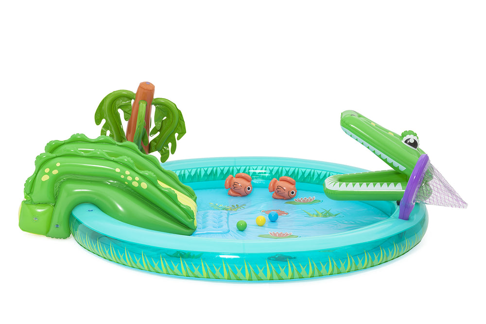 Bestway Playcentr Crocodile Cove 224X181X72-INFLATABLE POOL-Bestway-