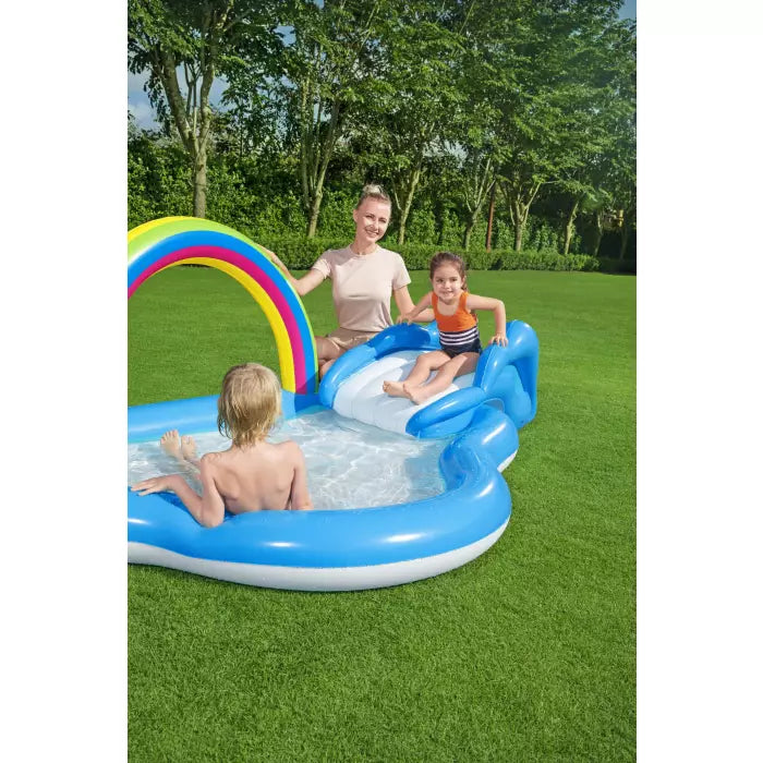 Bestway Playcenter Rainbow&Pool 257X145X91-INFLATABLE POOL-Bestway-