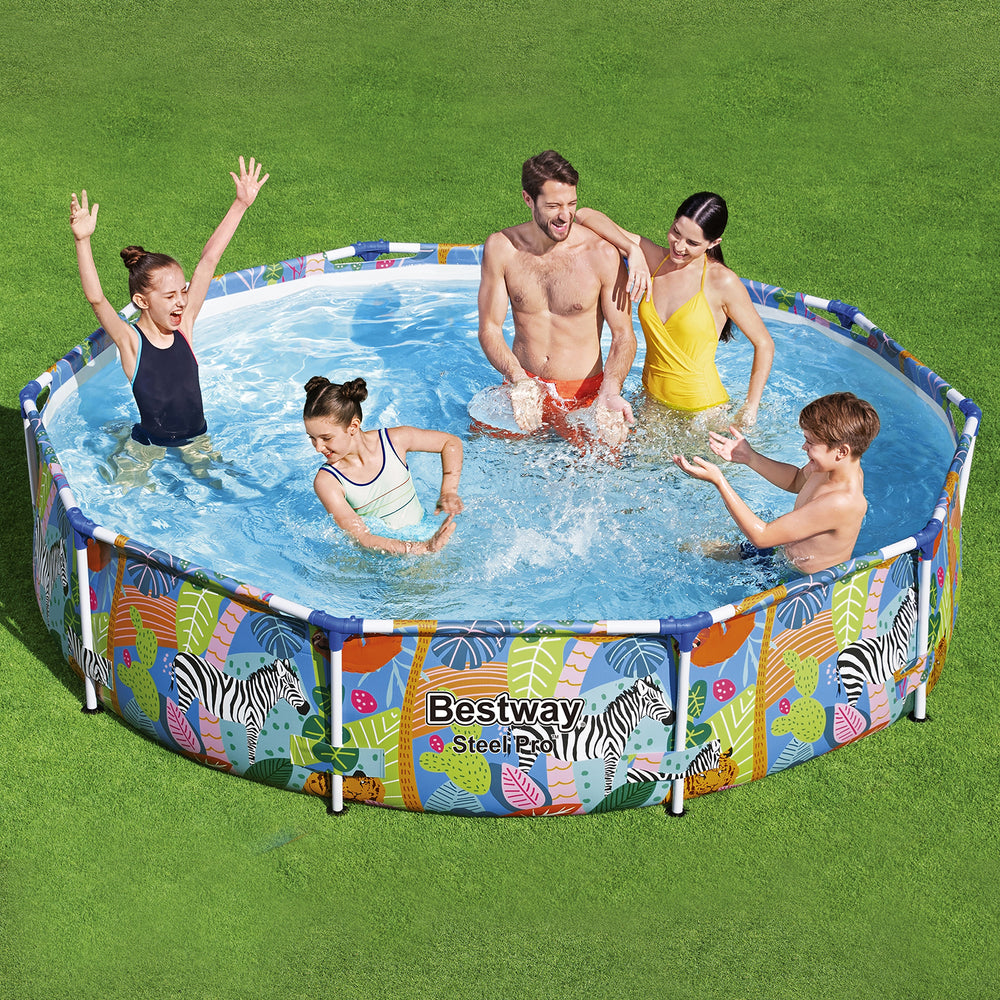 Bestway Pool Steelpro Safari 305X66Cm-SWIMMING POOL-Bestway-