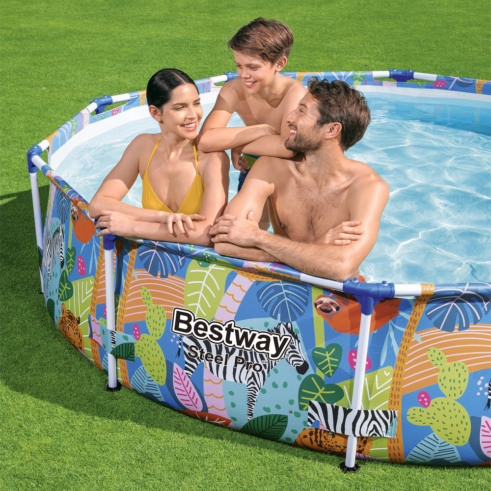 Bestway Pool Steelpro Safari 305X66Cm-SWIMMING POOL-Bestway-