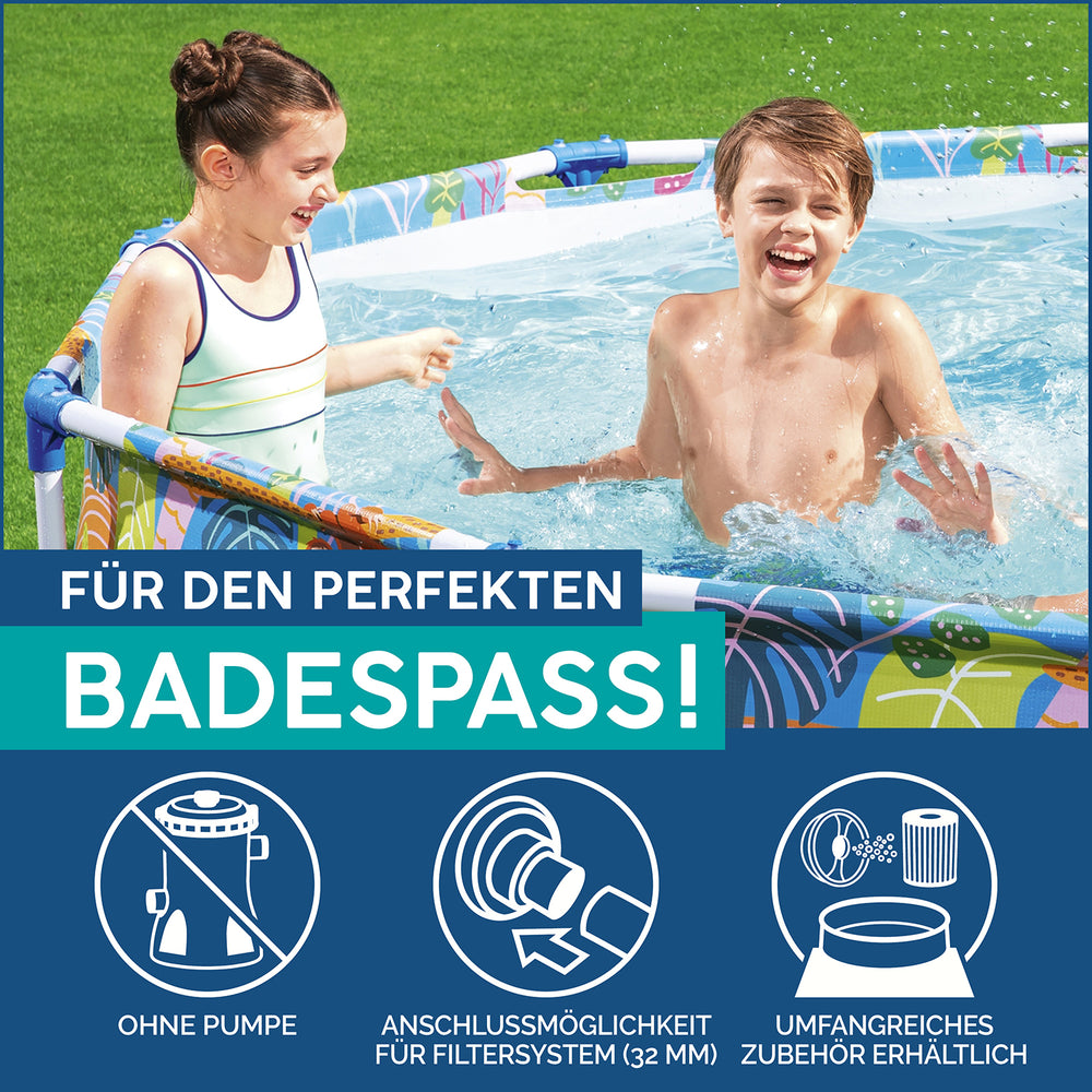 Bestway Pool Steelpro Safari 305X66Cm-SWIMMING POOL-Bestway-