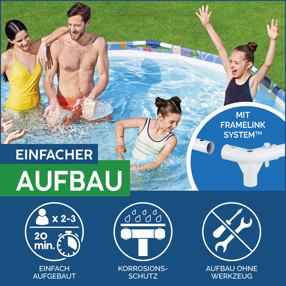 Bestway Pool Steelpro Safari 305X66Cm-SWIMMING POOL-Bestway-