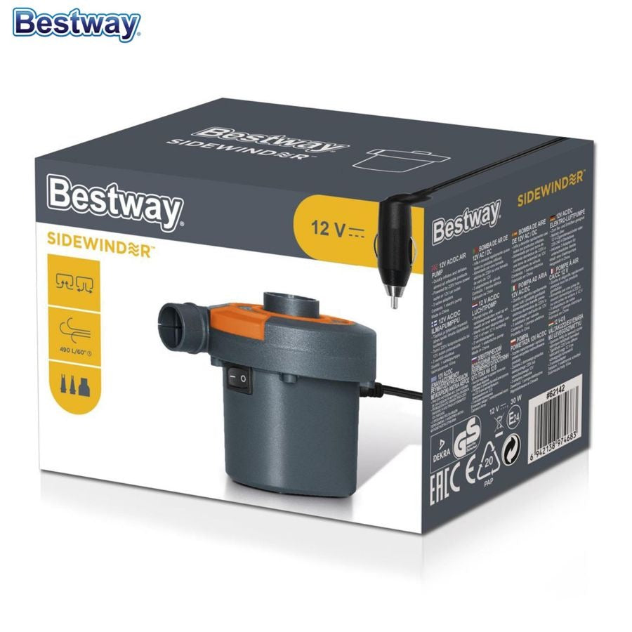 Bestway Airpump Ac/Dc Sidewinder 12V-Bestway