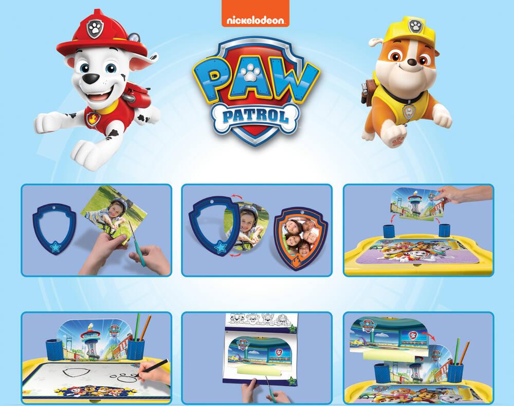 PAW PATROL CREATIVE ACTIVITY DESK