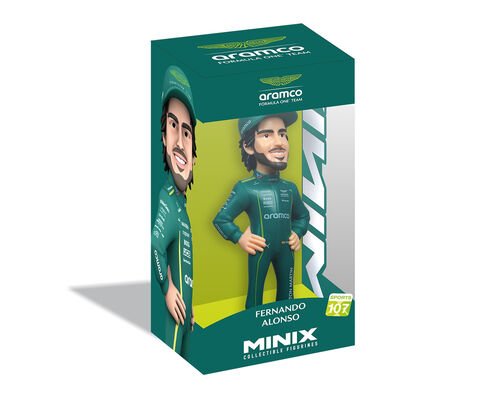 Fernando Alonso Aston Martin F1 - Minix Figure | Official Collectible