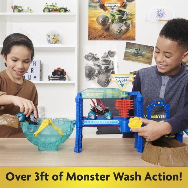 Monster Jam 1:64 Megalodon Monster Wash Playset-Cars & Vehicles-Monster Jam-778988366332