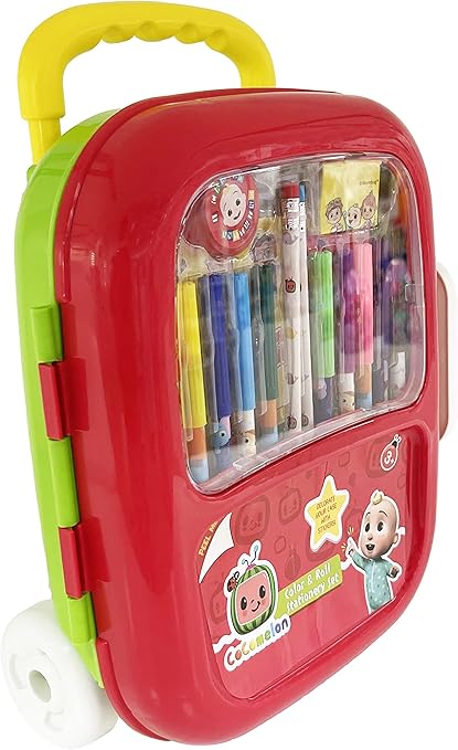 COCOMELON COLOR &  ROLL STATIONARY SET