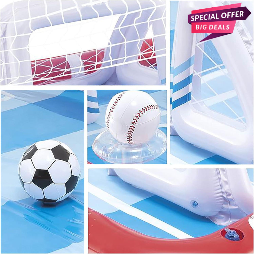 Intex Multisport Inflatable Play Center 325 X 267 X 102 Cm Multicolor 325 X 267 X 102 Cm-INTEX