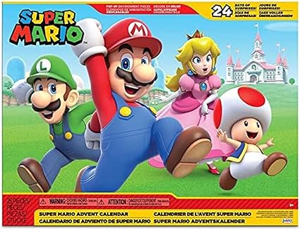Nintendo Super Mario Advent Calendar-ACTION FIGURES & PLAYSETS-World of Nintendo-192995411357