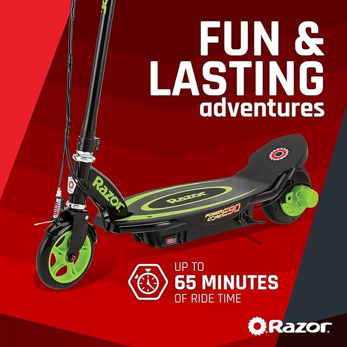 Razor E-Scooter E90 Black 16Km/H 12V 8+